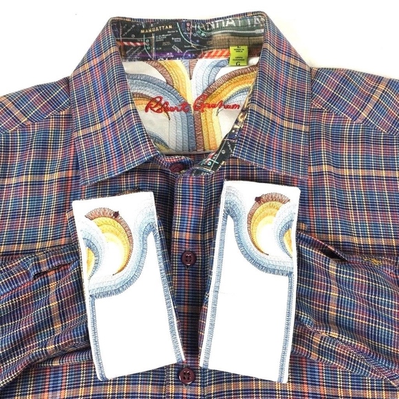 Robert Graham Other - Robert Graham Mens New York City Subway Shirt